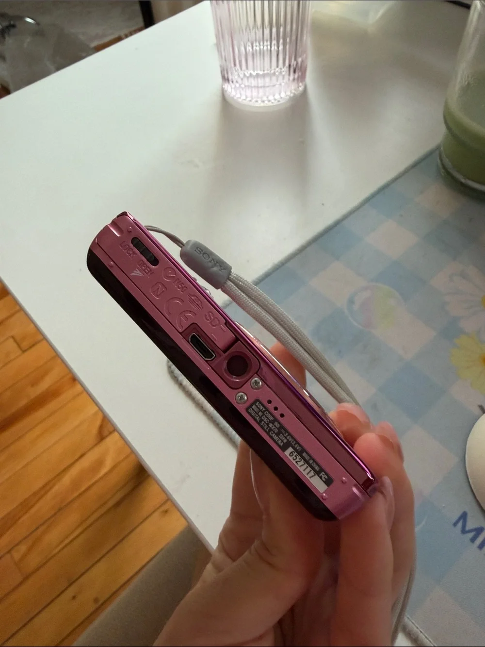 Sony pink wx70 digital camera